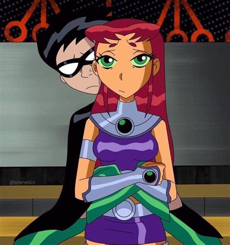 robin and starfire|More.